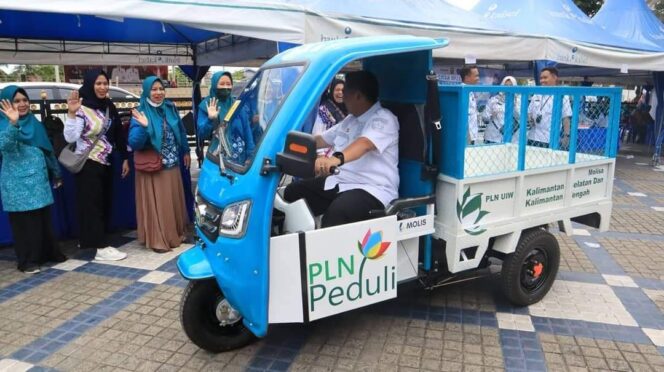 
 Banjarmasin Punya Molisa, Si Pengangkut Sampah yang Ramah Lingkungan