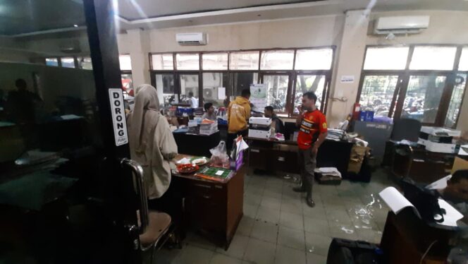 
 Kantor Kesra Banjarmasin Ikut Terendam Banjir, Imbas Hujan Turun Semalam