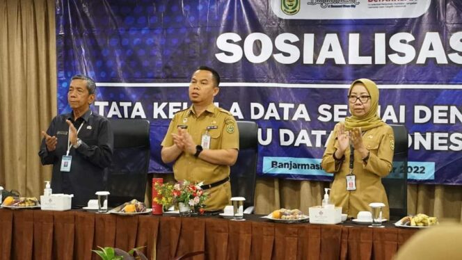 
 Prinsip Satu Data Antar SKPD Pemko Banjarmasin Kian Digalakkan