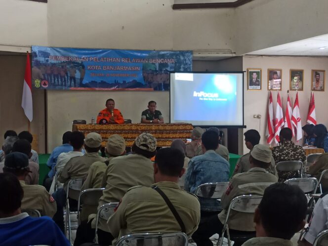 
 Siap Hadapi  Bencana, Relawan Dibekali Pelatihan