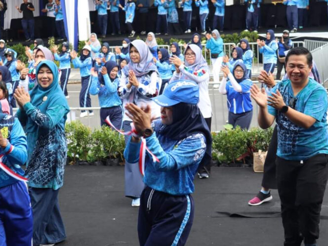 
 Senam Kayuh Baimbai Menjadi Khas dan Identitas Kota Banjarmasin
