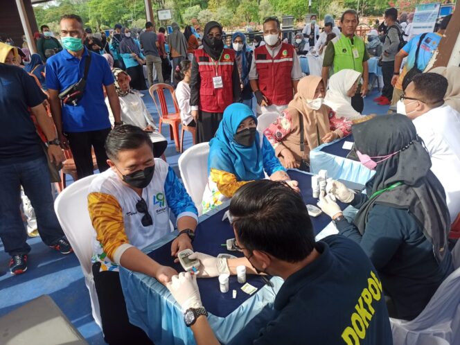 
 Peringatan HKN, Dinkes Banjarmasin Fasilitasi Berbagai Pelayanan Kesehatan di Rumah Anno