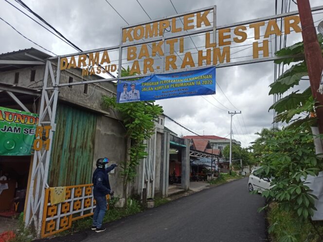 
 23 Ruas Jalan Komplek Perumahan Banjarmasin Jadi Target Perbaikan dan Pengaspalan Disperkim di Tahun 2022