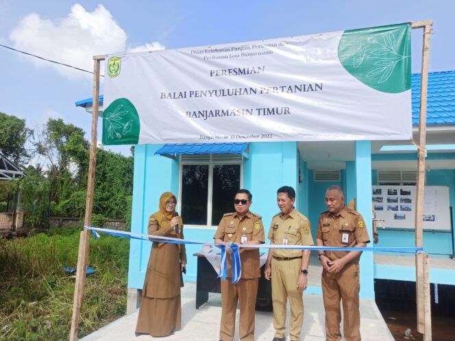 
 Jadi Sarana Pembinaan Para Petani, Kini Hadir Balai Penyuluhan Pertanian di Dua Kecamatan di Banjarmasin