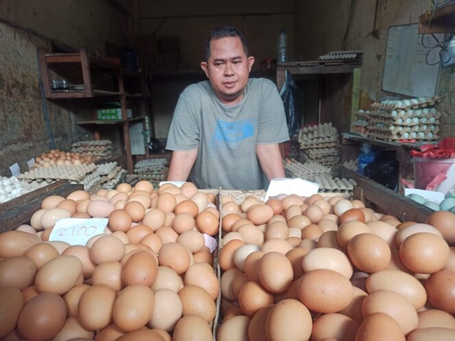 
 Harga Telur Ayam Terus Melonjak di Banjarmasin, Telur Itik Stabil