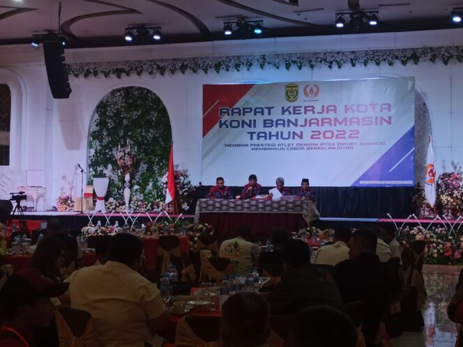 
 Persiapkan Muskot, KONI Banjarmasin Gelar Raker Tahun 2022