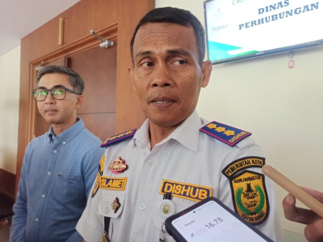 
 Kepala Dishub Kota Banjarmasin, Slamet Begjo