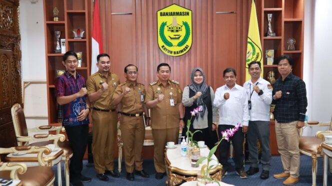 
 Silaturrahmi KPU Kota Banjarmasin Bahas Penyelenggaraan Pemilu 2024