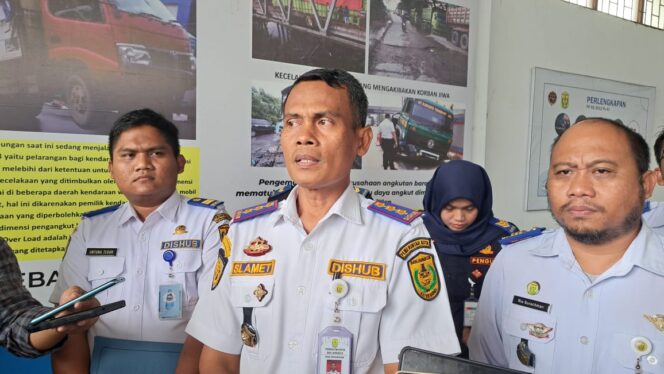 
 Kepala Dishub Kota Banjarmasin, Slamet Begjo.