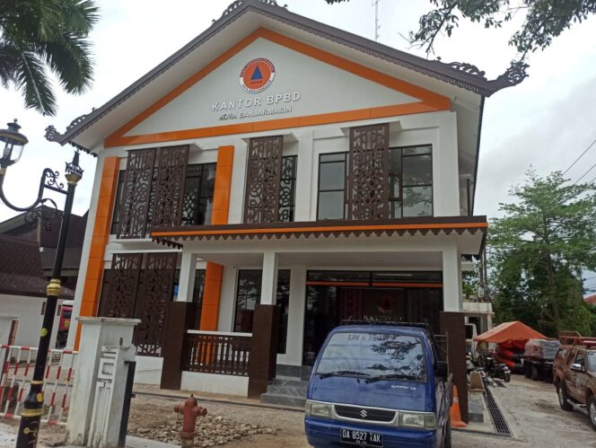 
 Akhirnya Miliki Kantor Representatif, BPBD Banjarmasin Tidak Minder Lagi Usulkan Bantuan ke Pemerintah Pusat
