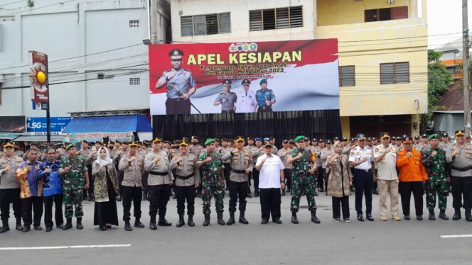 
 Wali Kota Ibnu Sina Pimpin Apel Pengamanan Tahun Baru Imlek, dan Minta Warga Jaga Suasana Kondusif