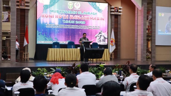 
 Wali Kota Ibnu Sina Buka Musorkot KONI Kota Banjarmasin