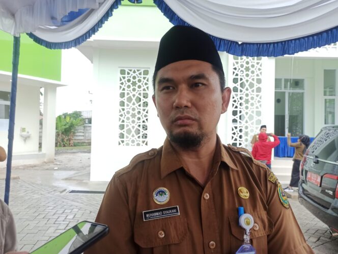 
 Direktur RSUD Sultan Suriansyah, Muhammad Syaukani,