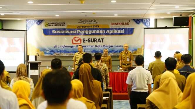 
 Sosialisasi Aplikasi E-Surat Dukung Perwujudan Banjarmasin Smart City