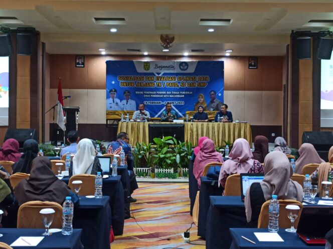 
 Disdik Banjarmasin Sosialisasikan Aplikasi SIPENSEKDIS