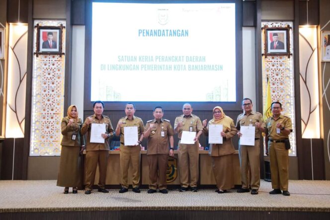 
 Wali Kota Teken Perjanjian Kinerja Dengan SKPD