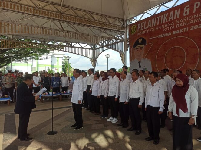
 Kepengurusan Baru Resmi Dilantik, KONI Banjarmasin Siap Memajukan Olahraga Banua