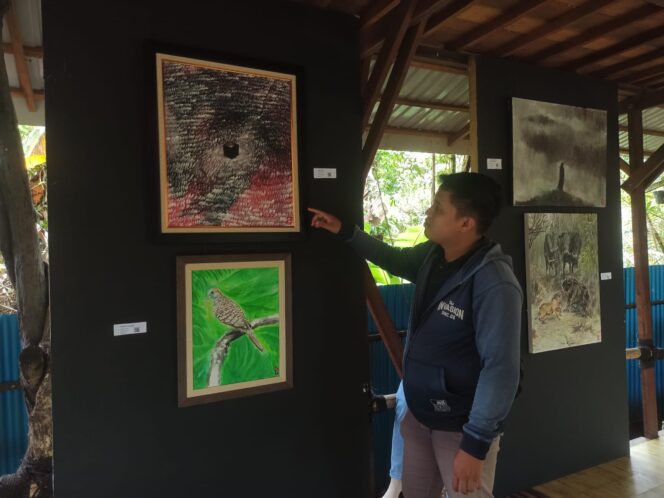 
 33 Karya Sandi Firly Ditampilkan Dalam Pameran Tunggalnya, Hasil Penjualan Bakal di Donasikan