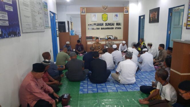 
 Sambut Ramadhan, Kelurahan Sungai Miai Gelar Kajian Bersama Warga