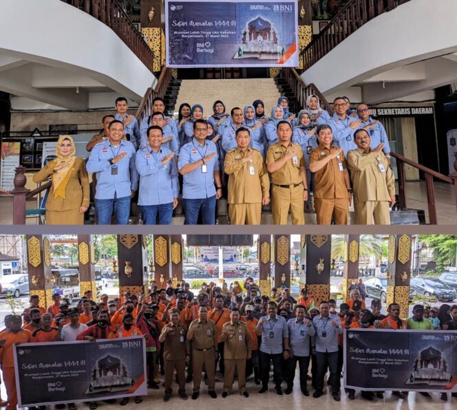 
 Bantu Kebutuhan Pokok Saat Ramadan, 150 Pasukan Orange Dapat Bantuan Sembako