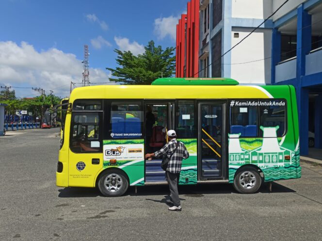 
 Jelang Lebaran, Dishub Kalsel Lakukan Ramp Check Pada Angkutan Mudik