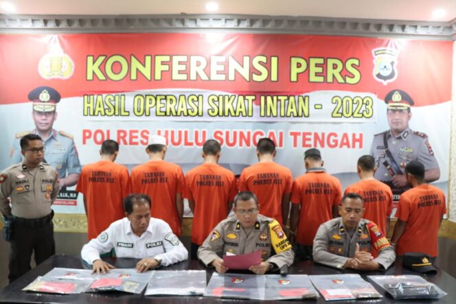 
 Operasi Polisi HST di Bulan Ramadan, Belasan Pelaku Tindak Pidana Diringkus