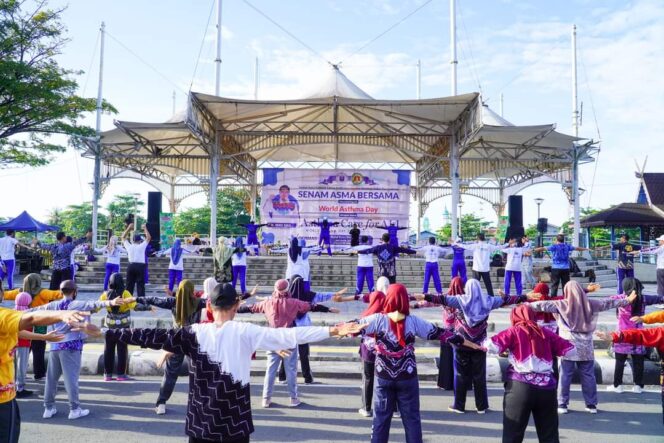 
 Ibnu Pinta Gerakan Senam Asma  Dilaksanakan di Tiap Kecamatan Banjarmasin