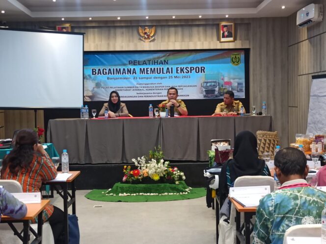 
 Ini Cara Pemko Banjarmasin Agar Para Pelaku Usaha Bisa Naik Kelas Pasarkan Produknya di Internasional