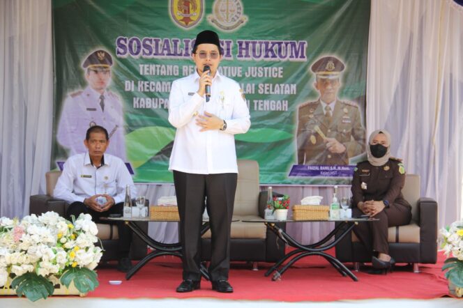 
 Restorative Justice di HST, Bupati Aulia: Ciptakan Keharmonisan Masyarakat