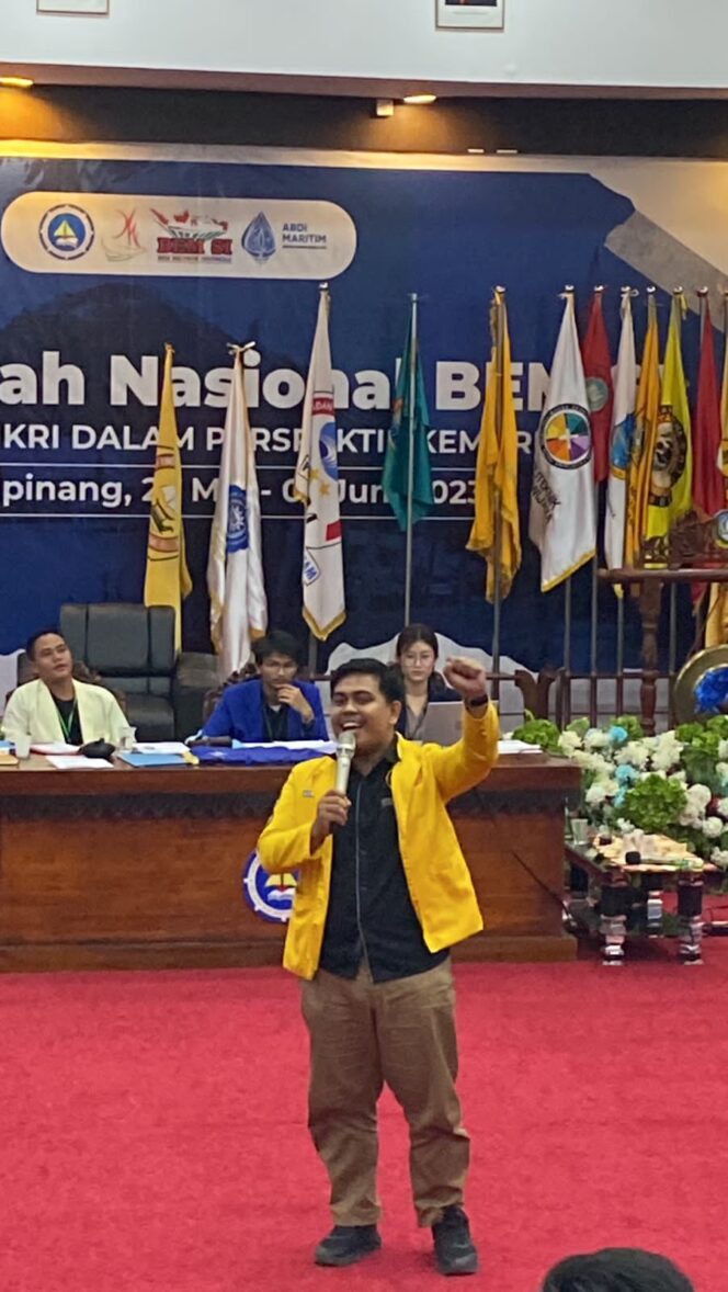 
 Ketua BEM ULM Terpilih Jadi Koordinator  Pusat BEM SI