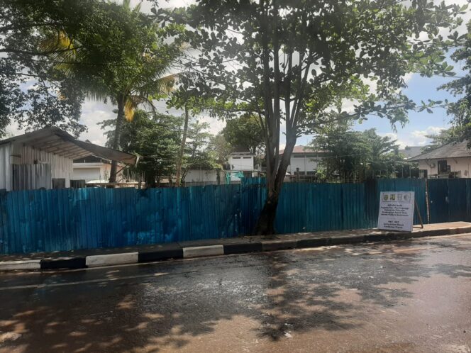 
 Pembangunan Rumdin Wali Kota Banjarmasin Tahap Pematangan Lahan dan Sudah Tanda Tangan Kontrak Dengan Penyedia Jasa