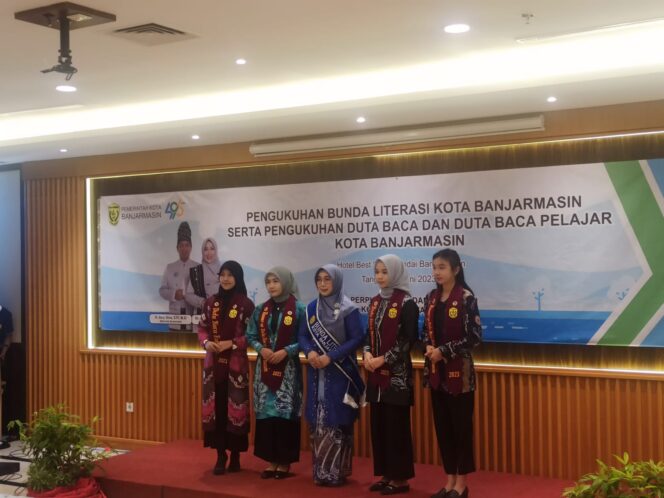 
 Bunda Literasi Bersama Duta Baca Pelajar Siap Bersinergi Tingkatkan Literasi di Banjarmasin