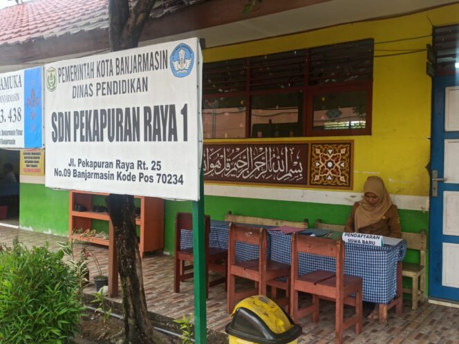 
 Meski Berada di Wilayah Padat Penduduk, SDN Pekapuran Raya 1 Banjarmasin Tetap Kekurangan Siswa Setiap Tahunnya