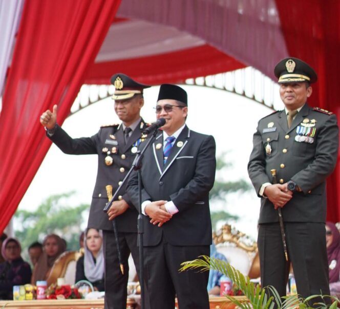 
 Di HUT Bhayangkara Ke 77 Tahun, Ibnu Sebut Polresta Banjarmasin Mitra Terbaik Pemko dalam Bersinergi