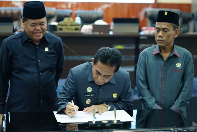 
 Raperda Pertanggungjawaban APBD Kota Banjarmasin TA 2022 Disetujui