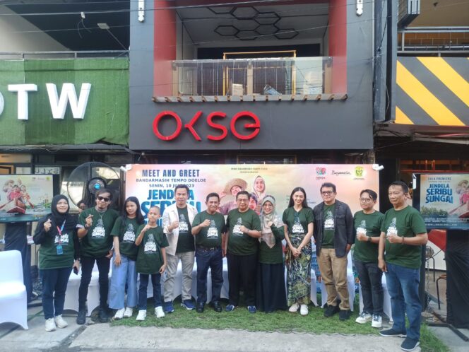 
 Meet and Greet Film Jendela Seribu Sungai Bersama Pemain Banua