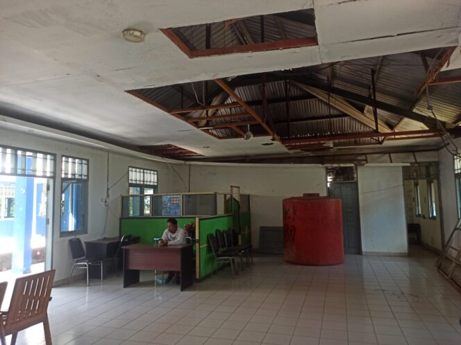 
 Ditargetkan Awal Juli Perbaikan Kantor RPH, Faktanya Belum Ada Pengerjaan
