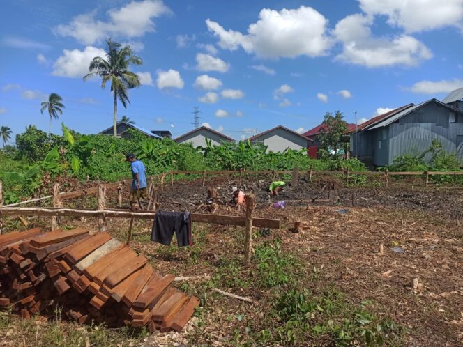 
 Lahan kosong di SDN Basirih 3 Banjarmasin yang bakal dibangun ruangan baru untuk perpustakaan dan dua ruangan lainnya.