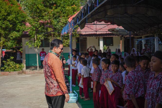 
 Sosialisasi di Limpasu HST, Bupati Aulia Tegas Tingkatkan Literasi Masyarakat