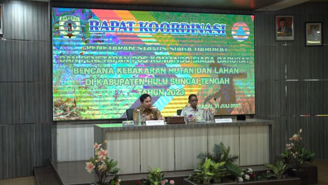 
 Pemkab HST Tetapkan Status Siaga Darurat Karhutla