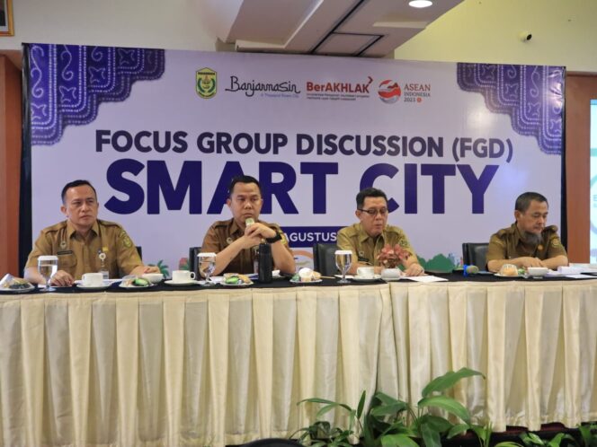 
 Lewat FGD, Implementasi Smart City Banjarmasin Terus Diperbaiki