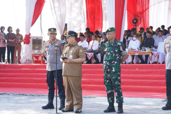 
 Jelang Pemilu 2024, Kolaborasi Pemko dan Kepolisian di Banjarmasin Tergambar Lewat Simulasi Sispamkota