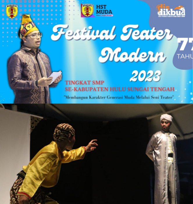 
 Pertama di HST, Disdik Agendakan Festival Teater Modern