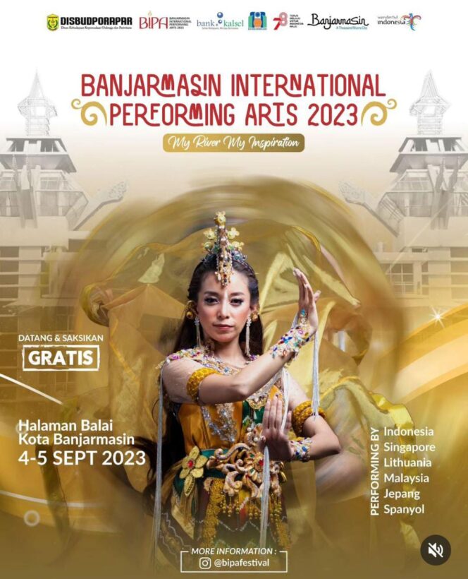 
 Perdana Banjarmasin Gelar Festival Seni Internasional ‘BIPA’