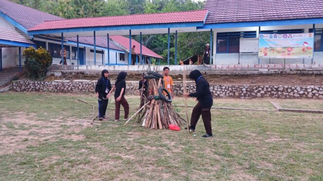
 Persami Serentak di HST, Anak SD di Hantakan Dikenalkan dengan SMP