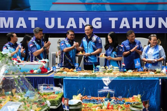 
 Rayakan Ultah Demokrat ke-22, AHY: “Kemanusiaan dan Rakyat yang Utama”