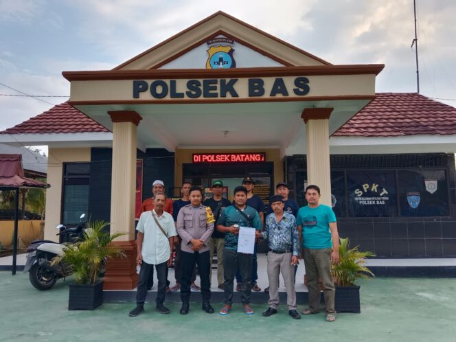 
 Kedua belah pihak sepakat berdamai di hadapan Kapolsek BAS, Minggu (10/9/2023).