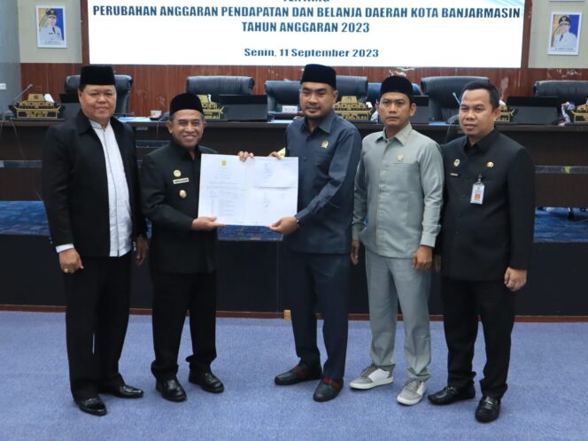
 APBDP Kota Banjarmasin TA 2023 Disetujui