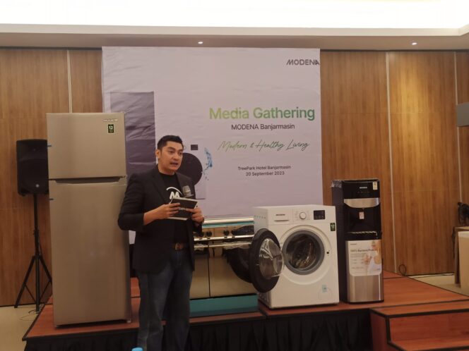 
 Modena Hadirkan Produk Baru Mesin Cuci, Banjarmasin Salah Satu Target Pasar Penjualan