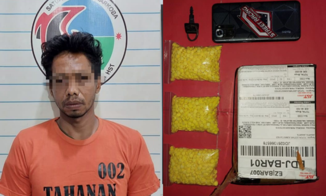 
 Join Investigation, Polda-Polres HST Gagalkan Peredaran Ribuan Butir Obat Ilegal